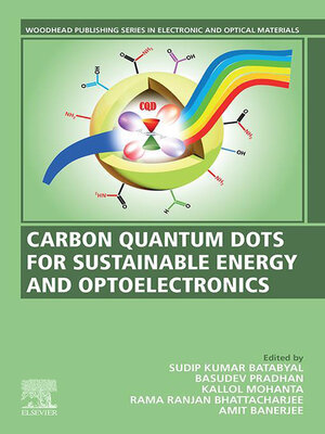 cover image of Carbon Quantum Dots for Sustainable Energy and Optoelectronics